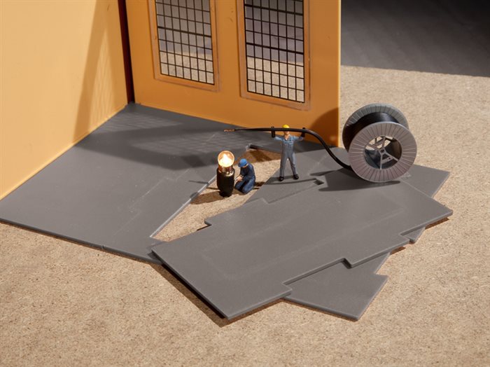 Auhagen 80350 Bodenplatten, H0