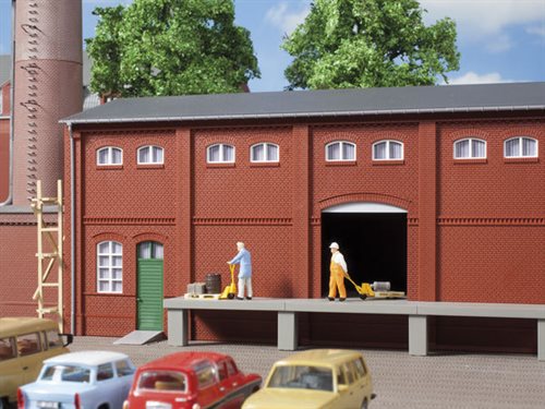 Auhagen 80520 Mauer 2410A, 2410B und 2410D rot H0