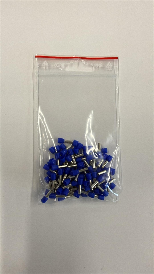  K8100RT Endrohr, Rot, 1,0 mm2, 100 Stk