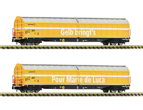 Fleischmann 838322 Doppelwagen-Set, Großraum-Schiebewandwagen, SBB, Ep. VI, Spur N