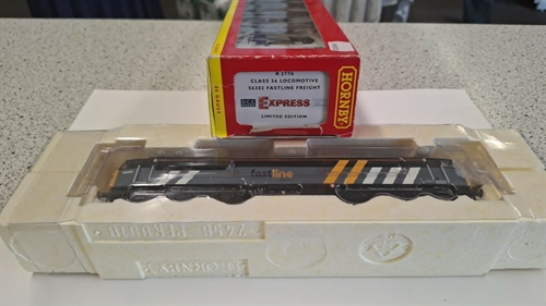 Hornby R 2776 Lokomotive der Baureihe 56 (Nr. 56302) „Fastline Freight“, analog (gebraucht)