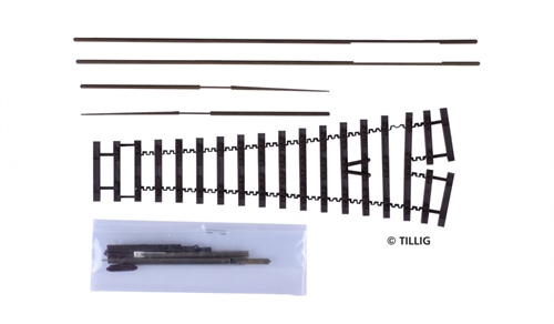 Auch 85140 Gebogenes Gleis, R1 30 Grad, H0