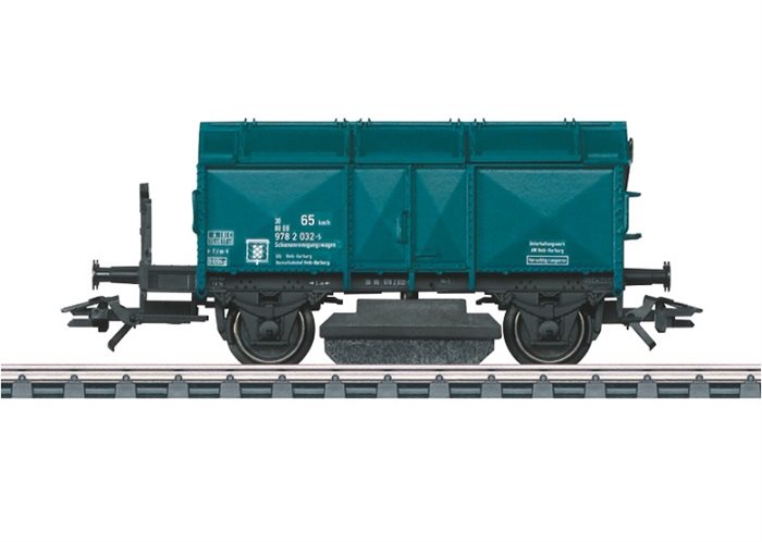 Märklin 46049 Schienenreinigungswagen, Klappdachwagen Bauart K 15 der DB, Ep. IV