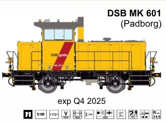 Dekas 8758013 MK 601 (Padborg), AC-Sound. KOMMT NEU 2025