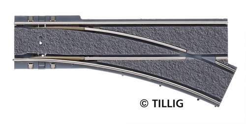 Auch 85140 Gebogenes Gleis, R1 30 Grad, H0
