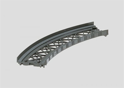 Märklin 8977 Rampenstück, gebogen, Radius 145 mm/45 Grad, Spur Z