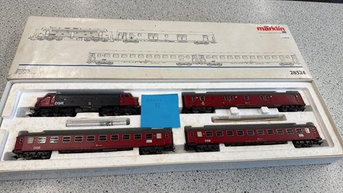 Märklin 28524 Postwagen-Set mit MY und drei Postwagen, Delta/Analog (GEBRAUCHT)