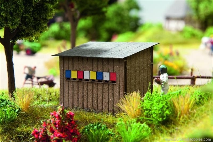 Noch 14344 Bienenhaus lasergeschnitten, 4,7 x 3,0 cm, 3,5 cm hoch