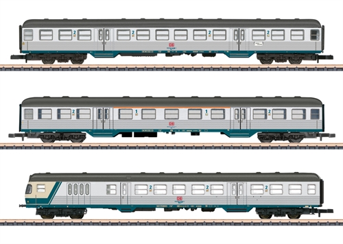 Märklin 87183 Personenwagen-Set „Karlsruher Kopf“, Spur Z