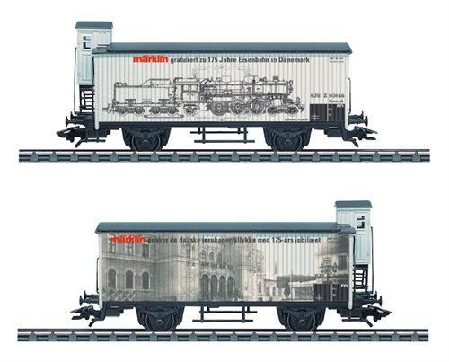 Märklin 94552 2-achsiger gedeckter Güterwagen mit Bremsgehäuse, „175-Jahr-Jubiläum“, Epoche III