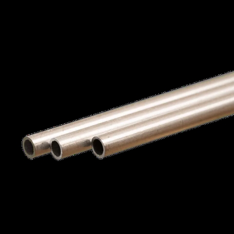 K&S Metal 9803 Aluminiumrohr, 3er-Pack, 4 mm x 0,45 mm x 300 mm