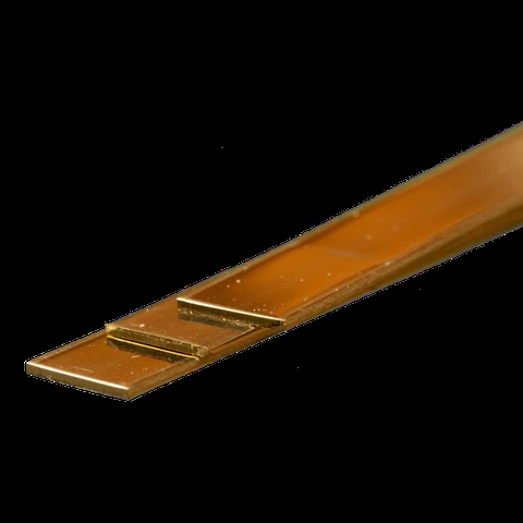 K&S Metal 9844 Messingstreifen, 1 mm x 12 mm x 300 mm, 3 Stück