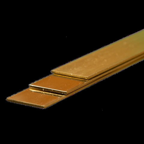 K&S Metal 9845 Messingstreifen, 1 mm x 18 mm x 300 mm, 3er-Pack