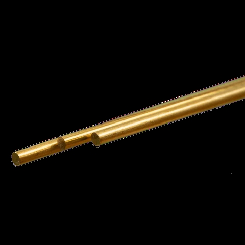 K&S Metal 9865 Messingprofil 3 mm x 300 mm, 3 Stück