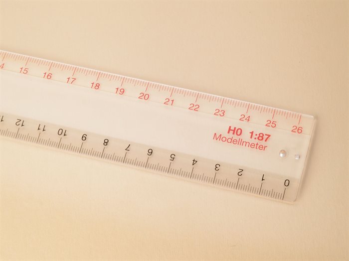 Auhagen 99004 Maßstab, H0, 1/87