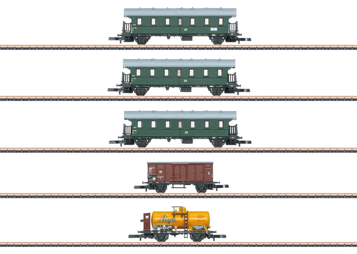 Märklin 87503 Wagenset „Rüganer Bäder-PmG“, Spur Z