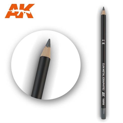 ak10018 Patinierungsstift, Gun Metal (Graphit)