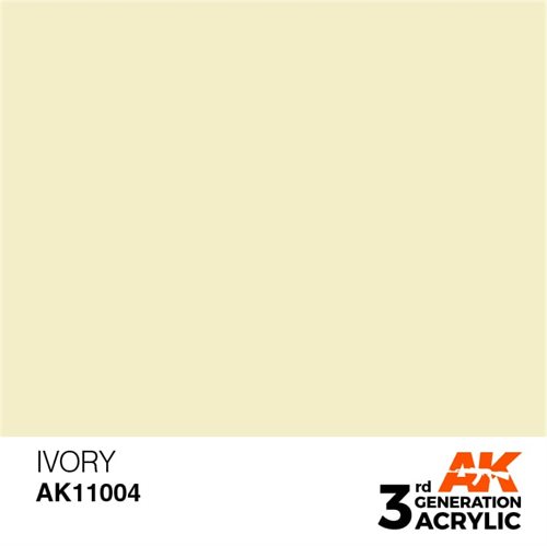 AK11004 Acrylfarbe, 17 ml, weißgrau - Standard