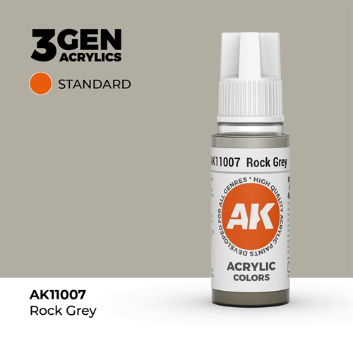 AK11007 Acrylfarbe, 17 ml, steingrau
