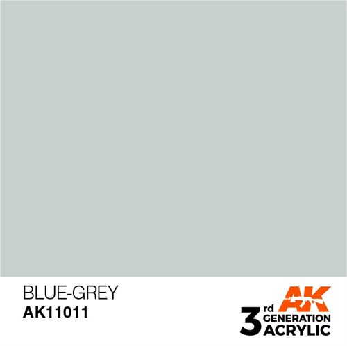 AK11011 Acrylfarbe, 17 ml, Blaugrau - Standard