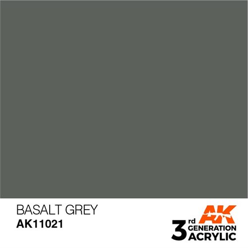 AK11021 Acrylfarbe, 17 ml, Basaltgrau - Standard