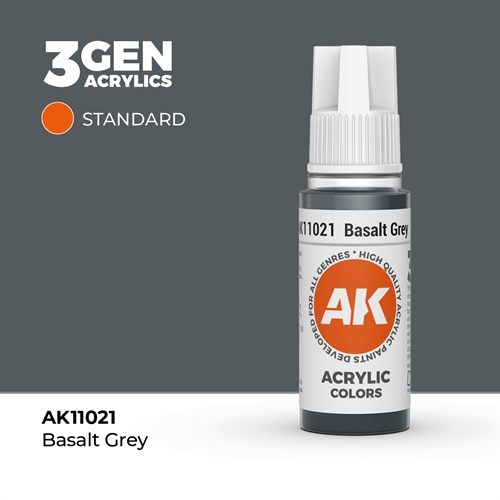AK11021 Acrylfarbe, 17 ml, Basaltgrau - Standard
