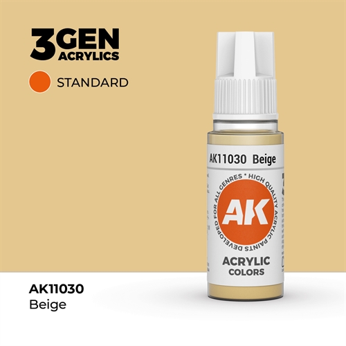 AK11030 Acrylfarbe, 17 ml, Beige - Standard