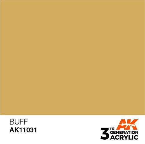AK11031 Acrylfarbe, 17 ml, Buff - Standard