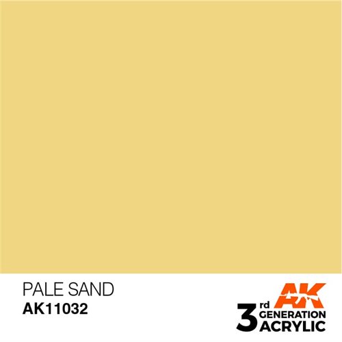 AK11032 Acrylfarbe, 17 ml, heller Sand – Standard