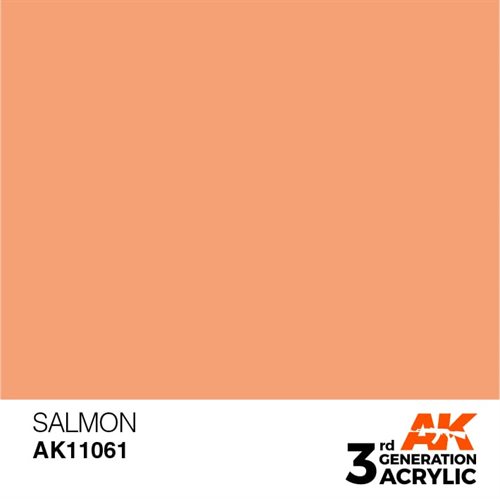 AK11061 Acrylfarbe, 17 ml, Lachs - Standard