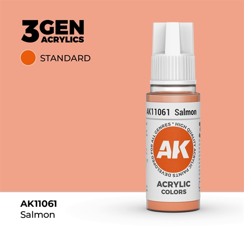 AK11061 Acrylfarbe, 17 ml, Lachs - Standard
