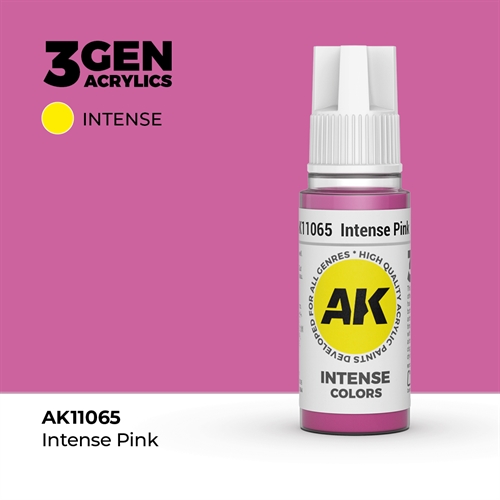 AK11065 Acrylfarbe, 17 ml, Intensivrosa - intensiv