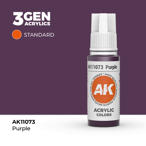 AK11073 Acrylfarbe, 17 ml, Lila - Standard