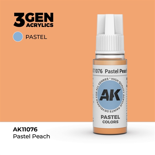 AK11076 Acrylfarbe, 17 ml, Pastellpfirsich – Pastell