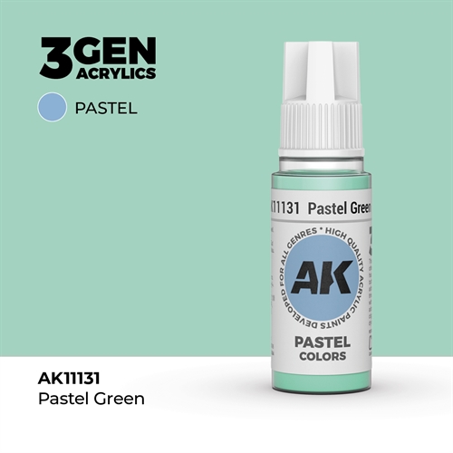 AK11131 Acrylfarbe, 17 ml, Pastellgrün - Pastell