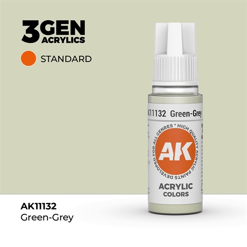 AK11132 Acrylfarbe, 17 ml, Grüngrau - Standard