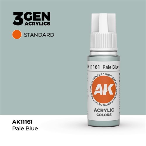 AK11161 Acrylfarbe, 17 ml, Hellblau - Standard