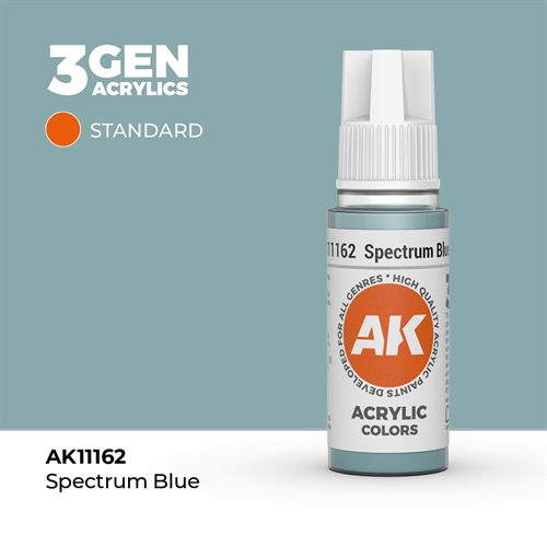 AK11162 Acrylfarbe, 17 ml, Spektrumblau - Standard