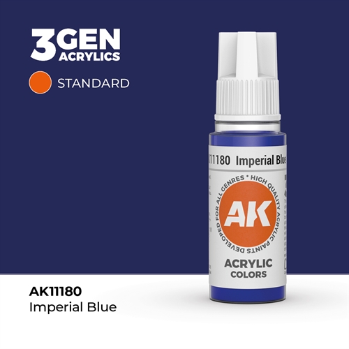 AK11180 Acrylfarbe, 17 ml, Kaiserblau - Standard