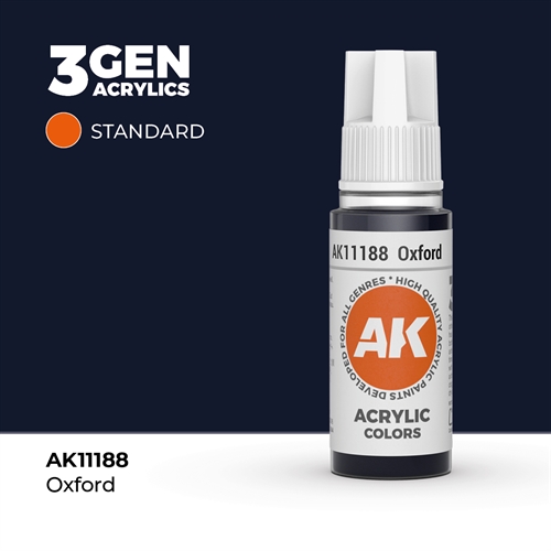 AK11188 Acrylfarbe, 17 ml, Oxford - Standard