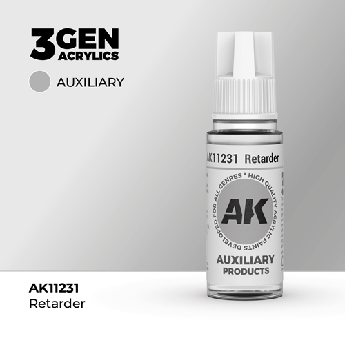 AK11231 Acrylfarbe, 17 ml, Verzögerer - Hilfsmittel