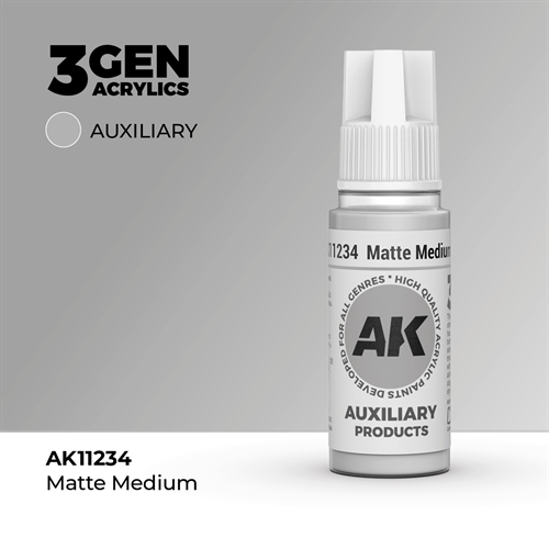 AK11234 Acrylfarbe, 17 ml, mattes Medium - Hilfsmittel
