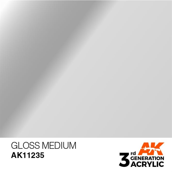 AK11235 Acrylfarbe, 17 ml, Glanzmittel - Hilfsmitte