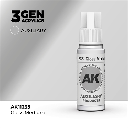 AK11235 Acrylfarbe, 17 ml, Glanzmittel - Hilfsmitte