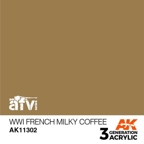 AK11302 WWI  FRANZÖSISCHER MILCHKAFFEE – AFV, 17 ml
