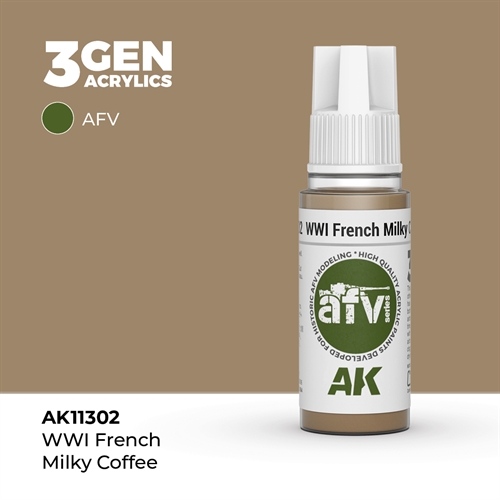 AK11302 WWI  FRANZÖSISCHER MILCHKAFFEE – AFV, 17 ml