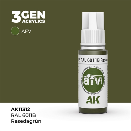 AK11312 RAL 6011B RESEDAGRÜN – AFV, 17 ml