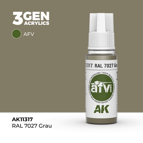 AK11317 RAL 7027 GRAU– AFV, 17 ml
