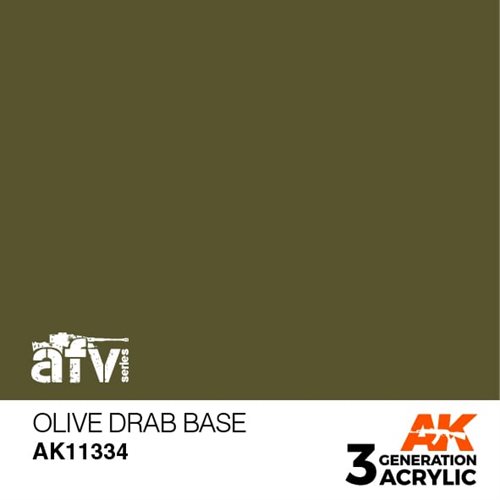 AK11334 OLIV GRÜN BASIS– AFV, 17 ml