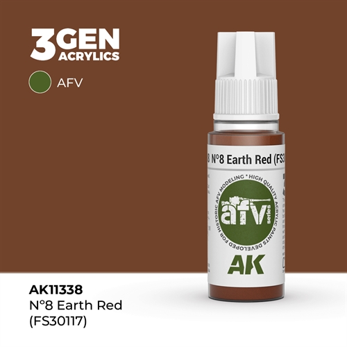 AK11338  Nº8 ERDE ROT (FS30117)– AFV, 17 ml